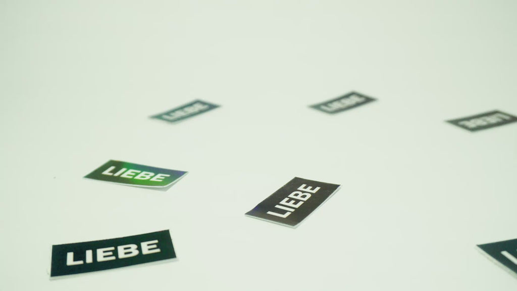 50 LIEBE STICKER