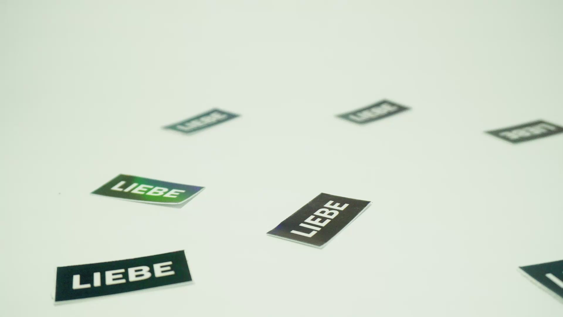 50 LIEBE STICKER